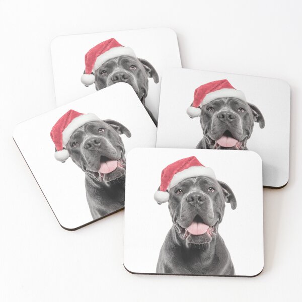 Item preview, Cane Corso with Christmas Hat – Festive Cane Corso Xmas Design designed and sold by LazyOwlStore.