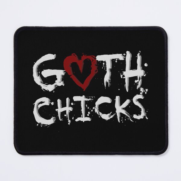 Item preview, I Love Goth Chicks (Black Background) designed and sold by IKDG.