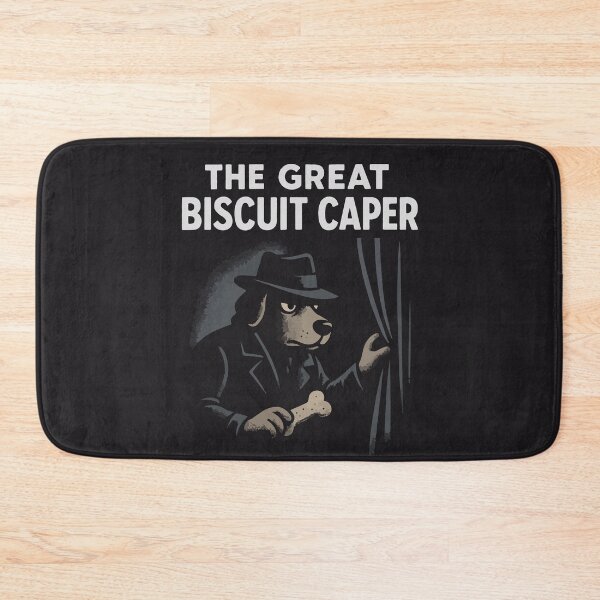 Item preview, The Great Biscuit Caper - Detective Dog Noir designed and sold by SillyPawsStudio.