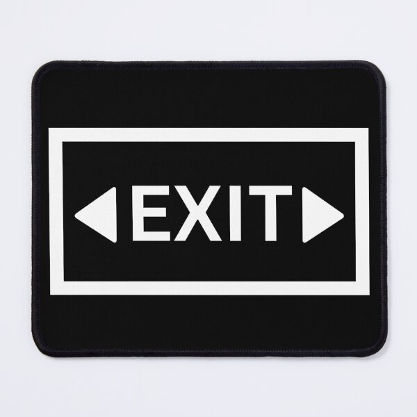 Item preview, Minimal EXIT Sign Design designed and sold by Rocklights.