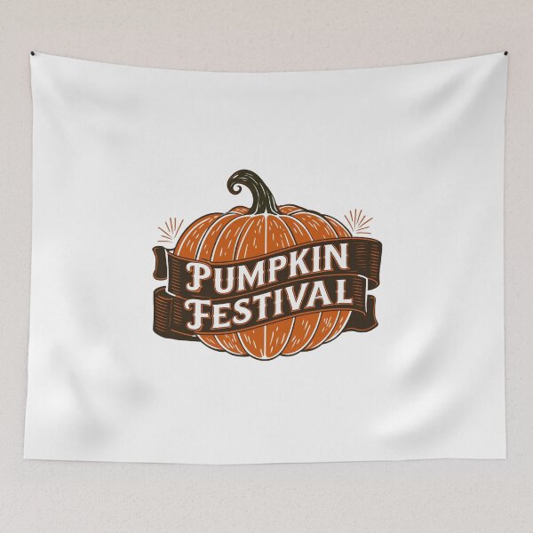 Item preview, Rustic Pumpkin Festival Art | Classic Autumn Harvest Illustration designed and sold by RuweisVibes.