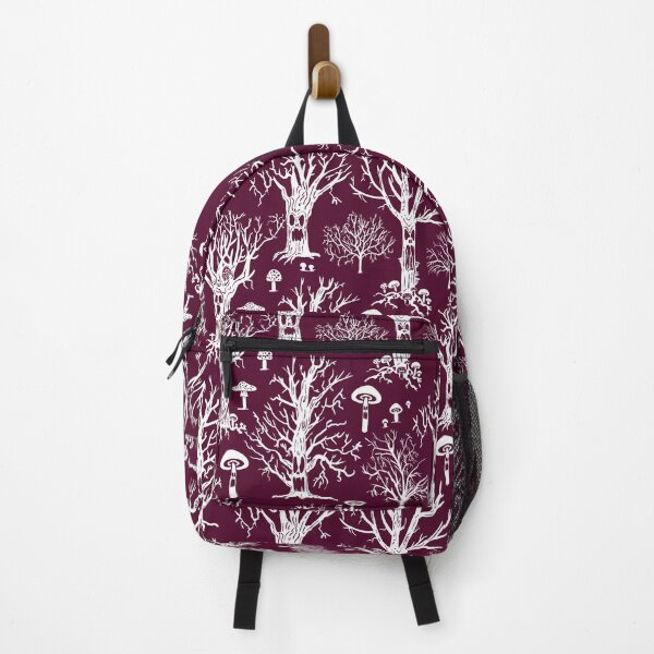 Item preview, Haunted Forest With Monster Trees Burgundy designed and sold by Carlo-Atzei.