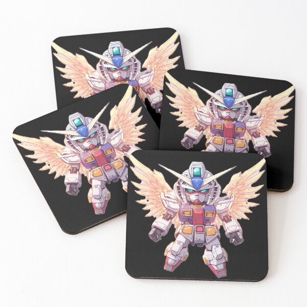 Item preview, Gundam Chibi Wings Orange designed and sold by NichiStudio.