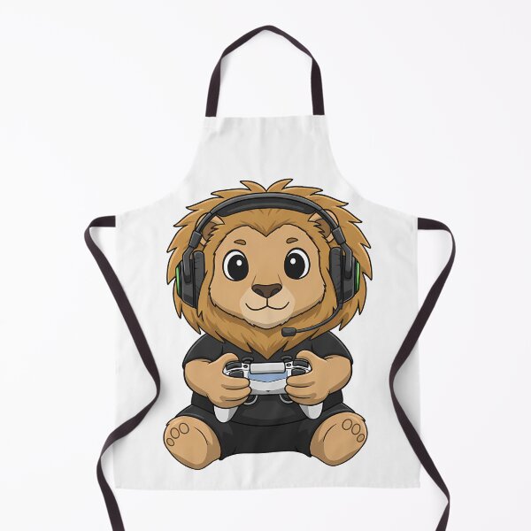 Item preview, Cute Lion Gamer Controller Headset designed and sold by k3rstman1.