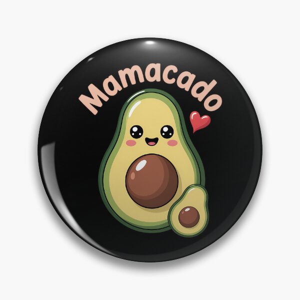 Item preview, Cute Avocado Family Mamacado and Baby Avocado designed and sold by Moon-Ape.