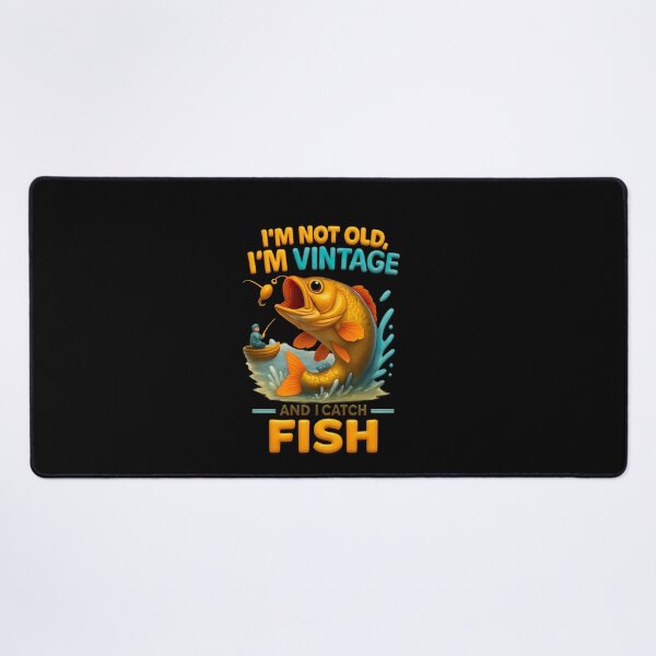 Item preview, I’m Not Old I’m Vintage and I Catch Fish – Funny Fishing Gift for Fishermen designed and sold by ArteeInnovation.
