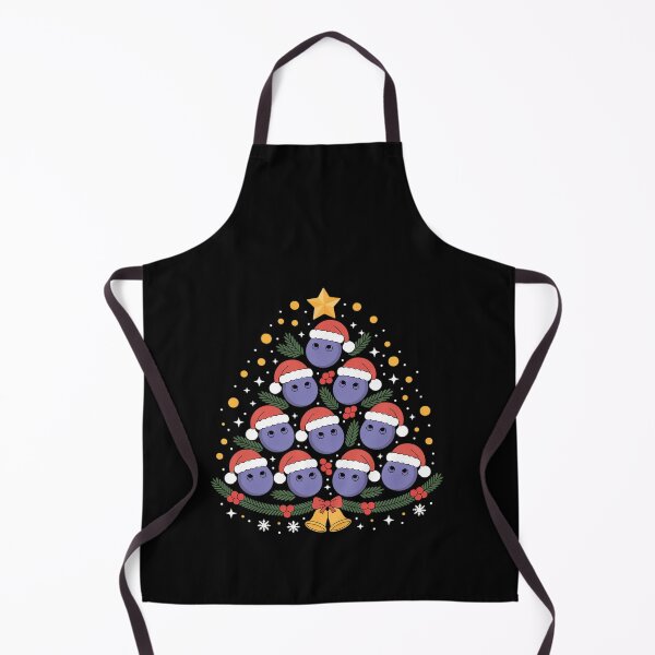 Item preview, Plum Fruit Lover Xmas Santa Hat Plum Christmas Tree designed and sold by FranzFriesen.