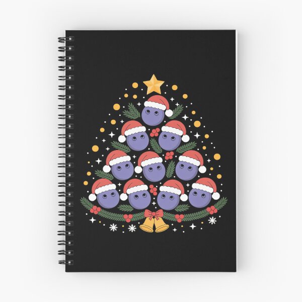 Item preview, Plum Fruit Lover Xmas Santa Hat Plum Christmas Tree designed and sold by FranzFriesen.