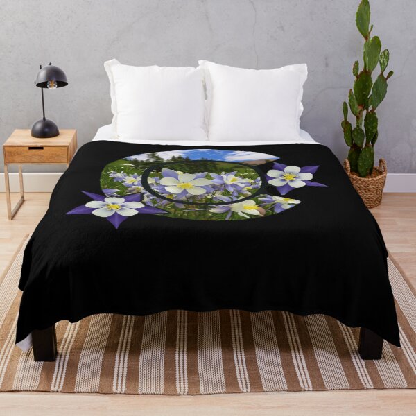 Item preview, Colorado Columbine Flower - Rocky Mountain Wildflower designed and sold by Moon-Ape.