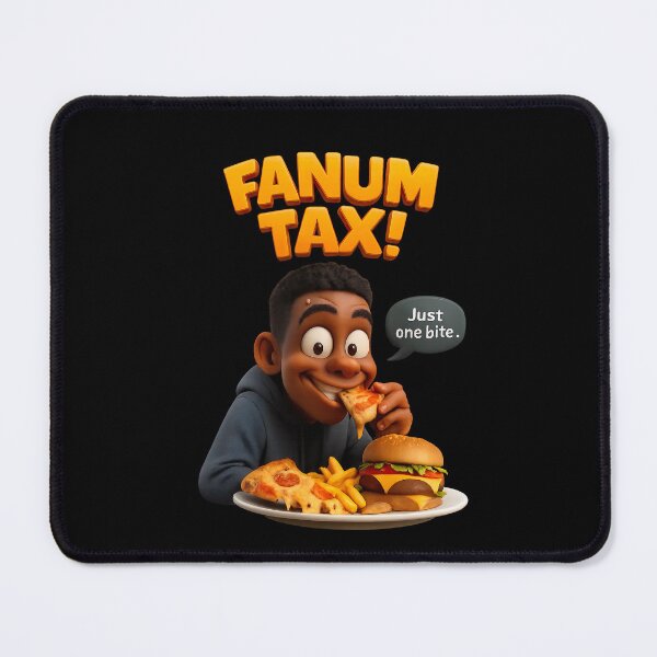 Item preview, Fanum Tax Meme – Funny Food Joke Just One Bite Design designed and sold by ArteeInnovation.