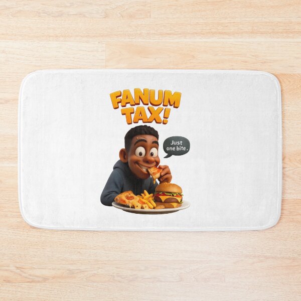 Item preview, Fanum Tax Meme – Funny Food Joke Just One Bite Design designed and sold by ArteeInnovation.