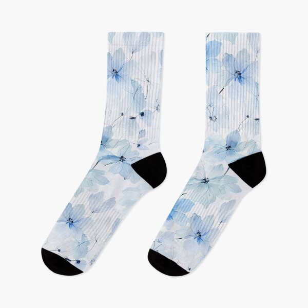 Item preview, Blue Transparent Flowers designed and sold by CoolPixels.