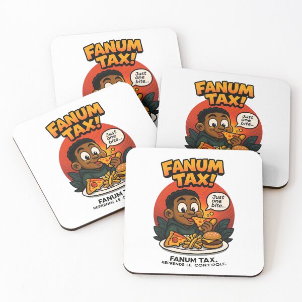Item preview, Fanum Tax Just One Bite – Funny Meme Food Design designed and sold by ArteeInnovation.