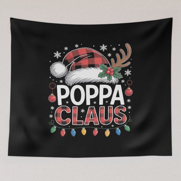 Item preview, Poppa claus christmas lights matching family xmas designed and sold by RansomFlatley.