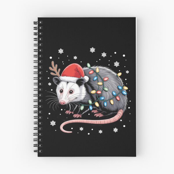 Item preview, Possum Christmas Lights Santa Reindeer Possum Lover designed and sold by FranzFriesen.
