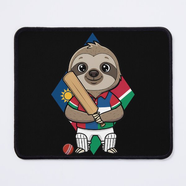 Item preview, Namibia Cricket Sloth Player designed and sold by k3rstman1.