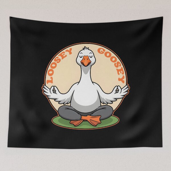 Item preview, Loosey Goosey Yoga Lotus Pose Design designed and sold by EthosWear.