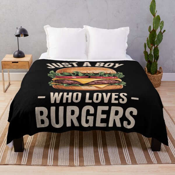 Item preview, Cool Burger Art For Boys Men Hamburger Cheeseburger Lover designed and sold by Moon-Ape.