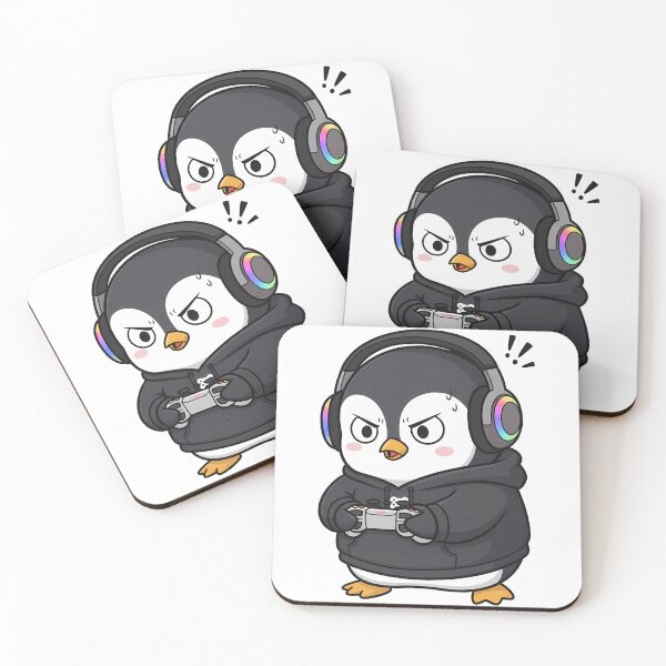 Item preview, Cute Penguin Gamer Controller Esports designed and sold by k3rstman1.