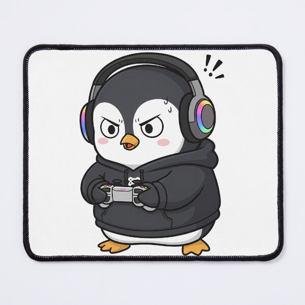 Item preview, Cute Penguin Gamer Controller Esports designed and sold by k3rstman1.