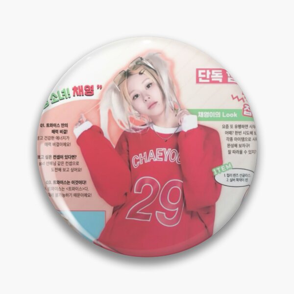 Item preview, chaeyoung designed and sold by bassredbubble.