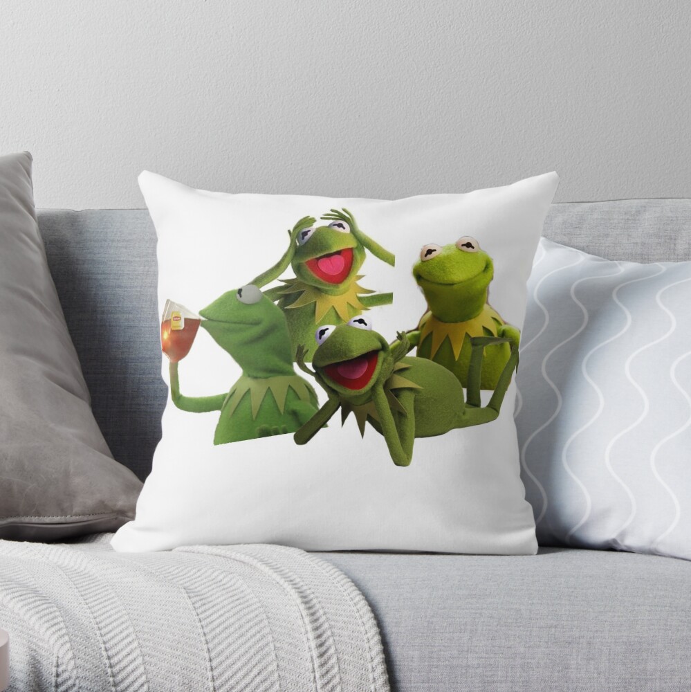 frog travel pillow