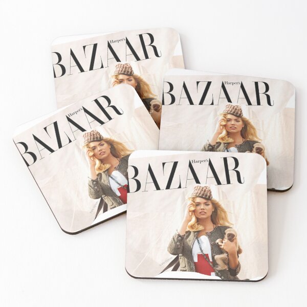 Item preview, Kate Upton with Capuchin Monkey for Bazaar Magazine (by ACCI) designed and sold by VanyssaGraphics.