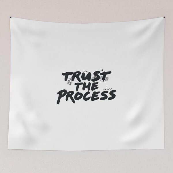 Item preview, Process Mode | Trust the Process Motivational Streetwear Design designed and sold by UsandCoDesigns.