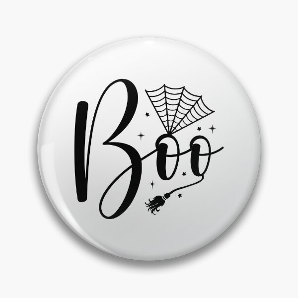 Item preview, Haloween Minimalistic Boo and Spider Web Design designed and sold by AgaDesignStudio.