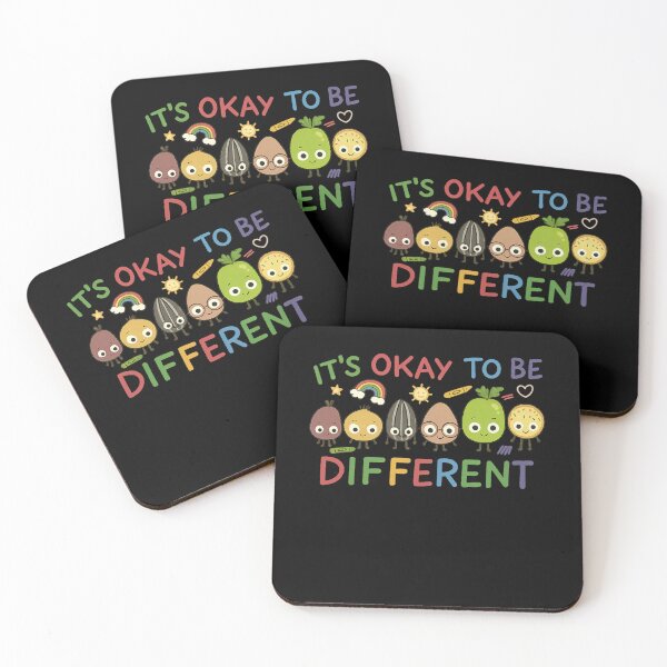 Item preview, It’s Okay To Be Different Cute Positive Design designed and sold by margamPagenberg.