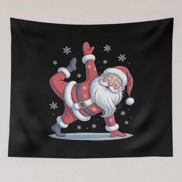 Item preview, Pilates Santa Christmas Workout Funny Flexible Xmas designed and sold by HaileyRobel.