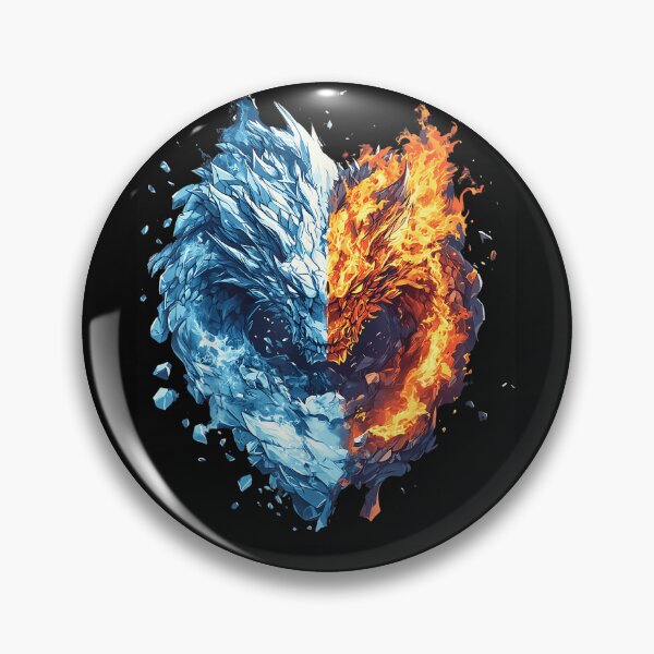 Item preview, Fire and Ice Dragon Balance designed and sold by AriePollich.