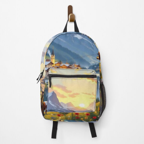 Item preview, Mountain magic and golden hour – tradition meets nature in a moment of quiet beauty designed and sold by FotoworldEdel.