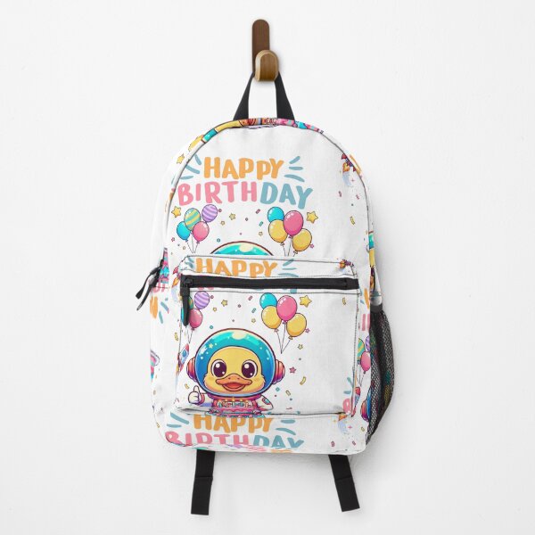 Item preview, Duck Astronaut Birthday Space Cake Gift designed and sold by DibuHumor.