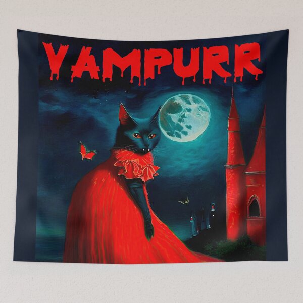 Item preview, Vampurr: The Feline Countess designed and sold by LanaGustavsson.