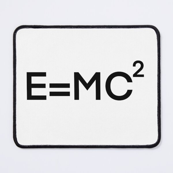 Item preview, Einstein Formula E=MC² Minimalist Physics Design designed and sold by CartoonyVerse.