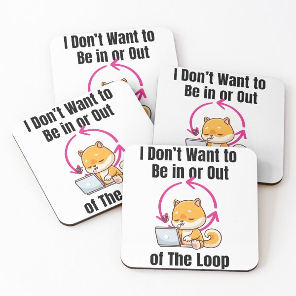 Artikelvorschau, Ich möchte weder auf dem Laufenden sein noch außen vor bleiben. Niedlicher Shiba Inu-Programmierer | Kawaii-Hunde-Codierungsdesign | Laptop-Kunst mit faulem Arbeitshund entworfen und verkauft von luckyhue.