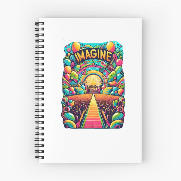 Item preview, IMAGINE – Psychedelic Music Festival Dream Design designed and sold by JaZuLive.