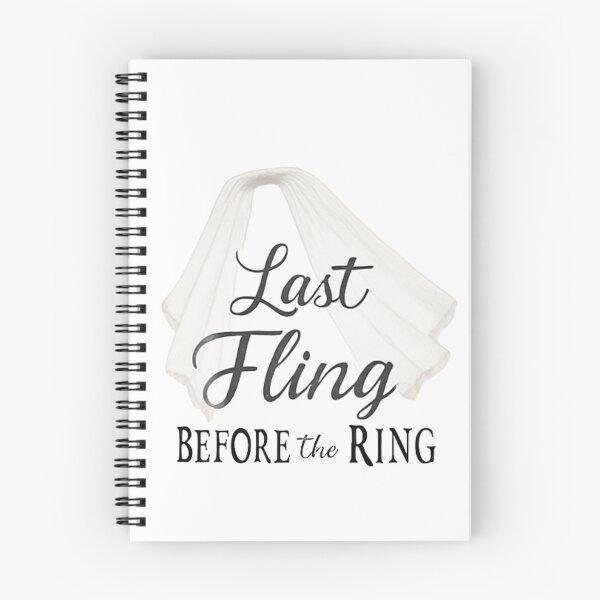 Item preview, Last Fling Before the Ring – Bachelorette Party Design designed and sold by D-T-Official.