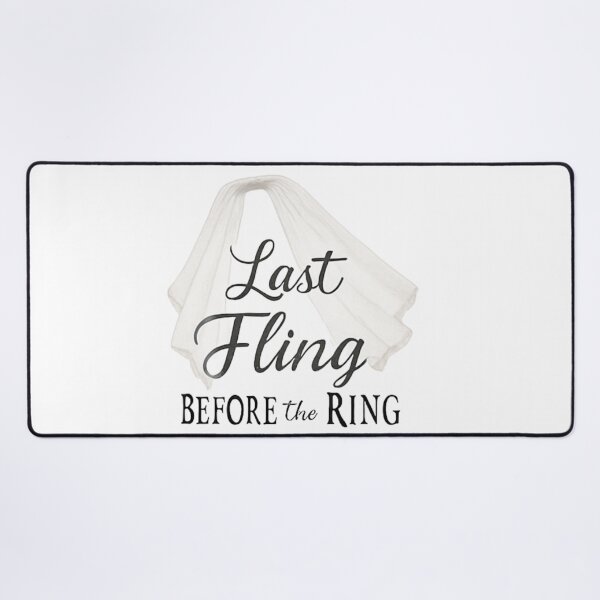 Item preview, Last Fling Before the Ring – Bachelorette Party Design designed and sold by D-T-Official.