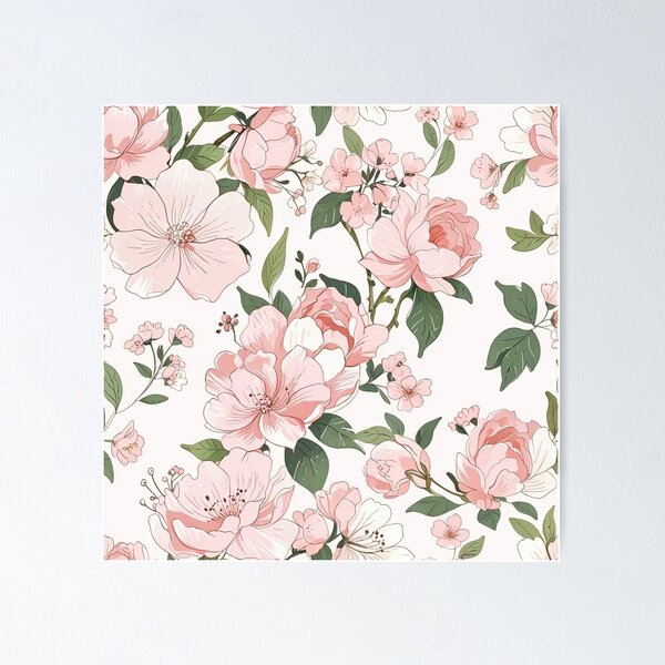 Item preview, Pink Flower Arrangement designed and sold by CoolPixels.