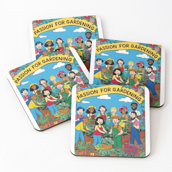 Item preview, Passion for Gardening – Community Garden Fun Art designed and sold by JaZuLive.