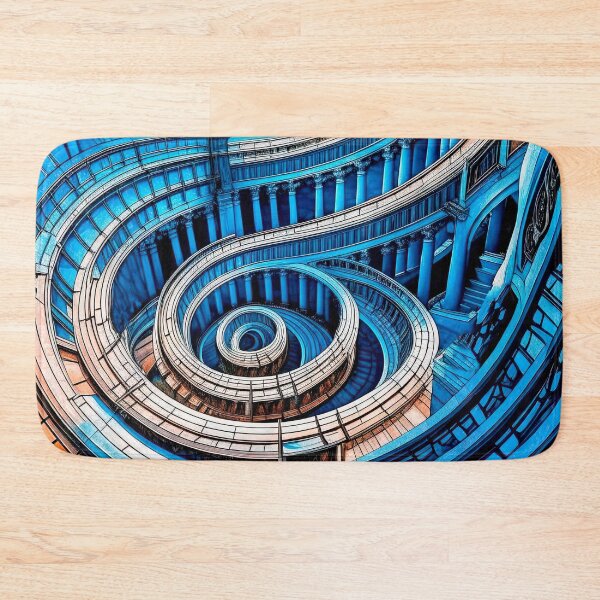 Item preview, Grand Azure Spiral Architecture designed and sold by LanaGustavsson.