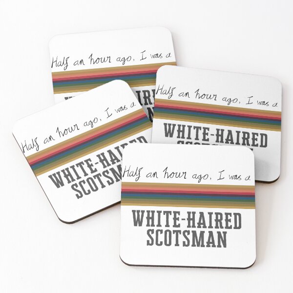 Item preview, Half an hour ago I was a white-haired Scotsman designed and sold by Intergalactic Supermarket.