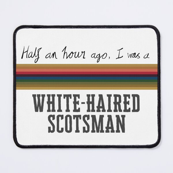 Item preview, Half an hour ago I was a white-haired Scotsman designed and sold by Intergalactic Supermarket.