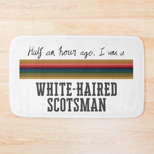 Item preview, Half an hour ago I was a white-haired Scotsman designed and sold by Intergalactic Supermarket.