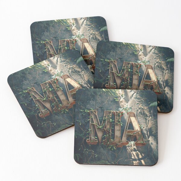 Item preview, Mia – Nestled in the jungle with golden accents designed and sold by Antik by Schulz.