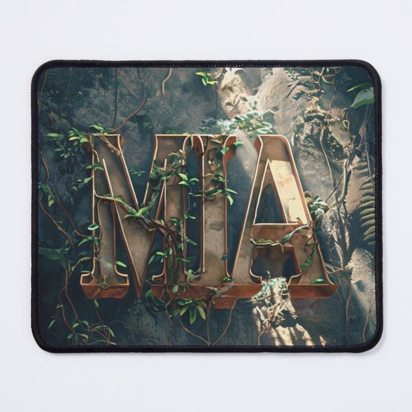 Item preview, Mia – Nestled in the jungle with golden accents designed and sold by Antik by Schulz.