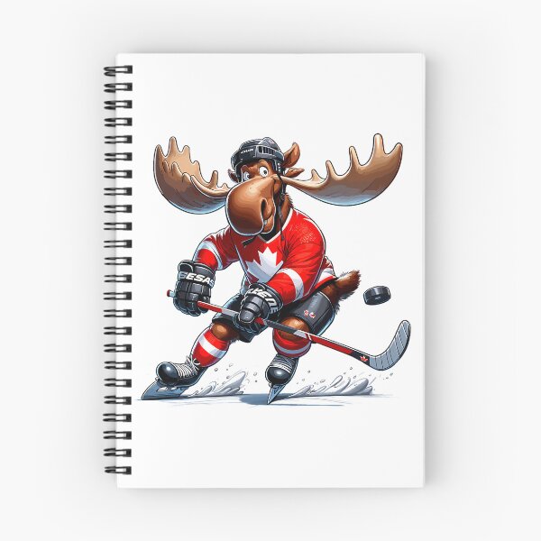 Item preview,  Canadian Ice Hockey Maple Leaf Moose designed and sold by abe-lingram.