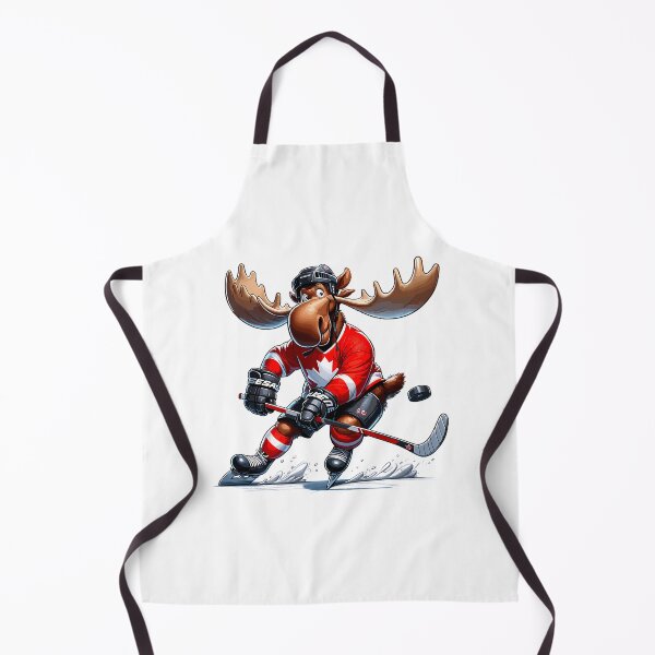 Item preview,  Canadian Ice Hockey Maple Leaf Moose designed and sold by abe-lingram.